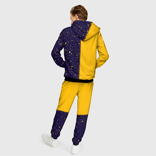 Мужской костюм BTS - Графика / 3D-Черный – фото 4