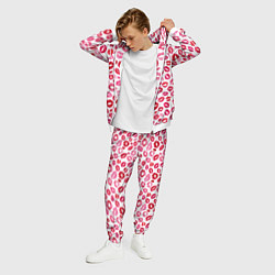 Костюм мужской Поцелуи Губы, цвет: 3D-белый — фото 2