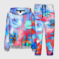 Костюм мужской Fashion floral pattern, цвет: 3D-меланж