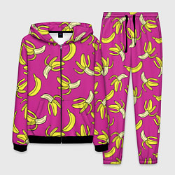 Костюм мужской Banana pattern Summer Color, цвет: 3D-черный