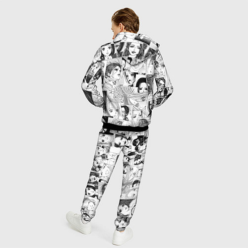 Мужской костюм Nana pattern / 3D-Черный – фото 4