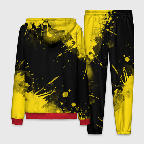 Мужской костюм СУБАРУ - SUBARU Желтые пятна / 3D-Красный – фото 2