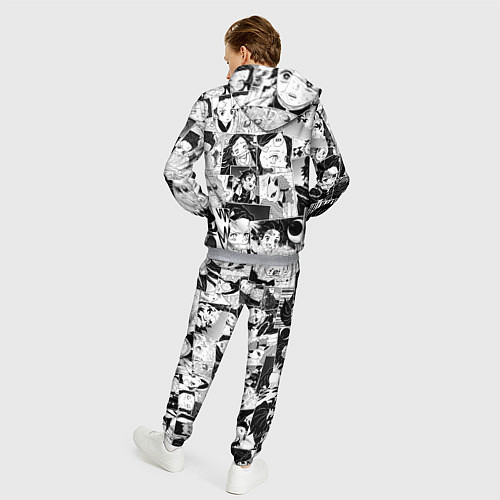 Мужской костюм Клинок рассекающий демонов паттерн / 3D-Меланж – фото 4