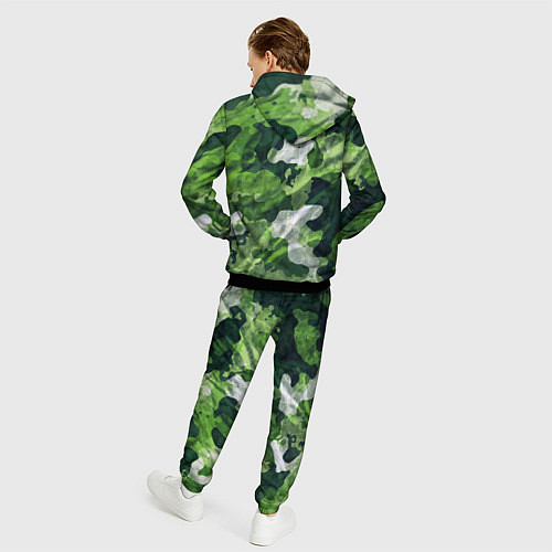 Мужской костюм Camouflage Pattern Камуфляж Паттерн / 3D-Черный – фото 4