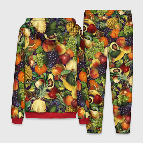 Мужской костюм Вкусные Летние Фрукты / 3D-Красный – фото 2