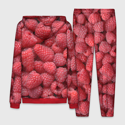 Мужской костюм Малина - ягоды / 3D-Красный – фото 2