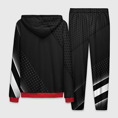 Мужской костюм Land rover Абстракция / 3D-Красный – фото 2