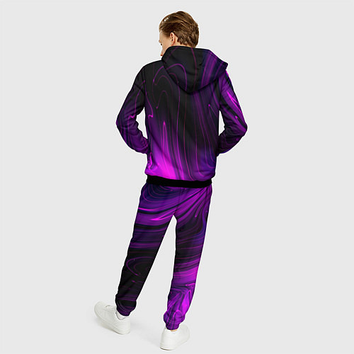 Мужской костюм Skillet violet plasma / 3D-Черный – фото 4