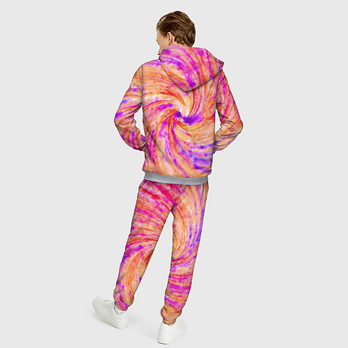 Мужской костюм Color swirls / 3D-Меланж – фото 4