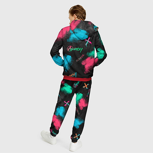 Мужской костюм ANARCHY CS GO / 3D-Красный – фото 4
