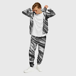 Костюм мужской Объёмный сатин - текстура, цвет: 3D-белый — фото 2