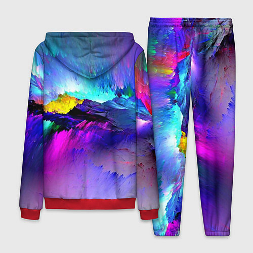 Мужской костюм Неоновый бриз / 3D-Красный – фото 2