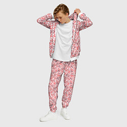 Костюм мужской Вопросительные знаки разноцветные, цвет: 3D-белый — фото 2