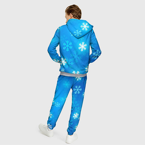 Мужской костюм Зима 2023 / 3D-Меланж – фото 4