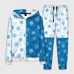 Мужской костюм Красивые снежинки