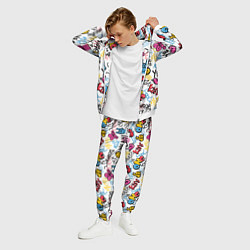 Костюм мужской Прикольные надписи, цвет: 3D-белый — фото 2