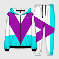 Костюм мужской В ретро стиле FIRM, цвет: 3D-черный