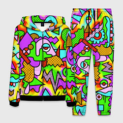 Мужской костюм Psychedelic acid