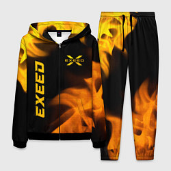 Мужской костюм Exeed - gold gradient: надпись, символ