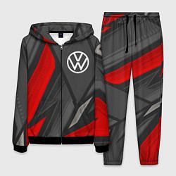 Костюм мужской Volkswagen sports racing, цвет: 3D-черный