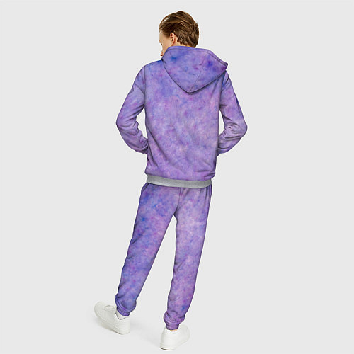 Мужской костюм Уличный фиолетовый фонарь / 3D-Меланж – фото 4