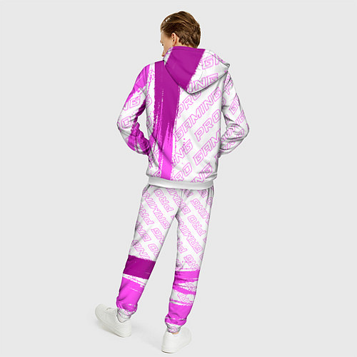 Мужской костюм Watch Dogs pro gaming: по-вертикали / 3D-Белый – фото 4