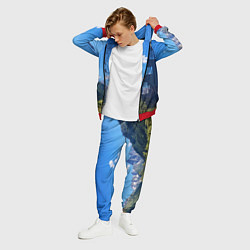 Костюм мужской Перечень гор России, цвет: 3D-красный — фото 2