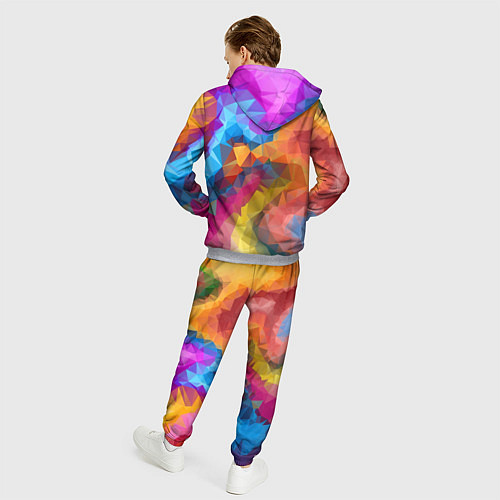 Мужской костюм Super colors / 3D-Меланж – фото 4