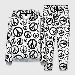 Мужской костюм Many peace logo