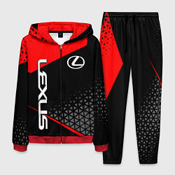 Костюм мужской Lexus - red sportwear, цвет: 3D-красный