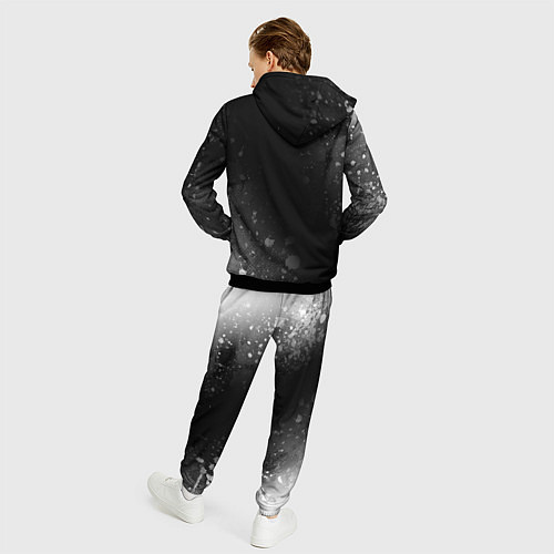 Мужской костюм Dead by Daylight glitch на темном фоне: надпись, с / 3D-Черный – фото 4