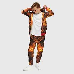 Костюм мужской Огненная геометрия, цвет: 3D-красный — фото 2