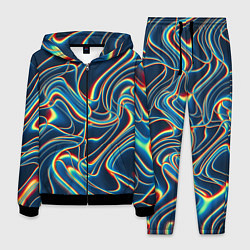 Мужской костюм Abstract waves
