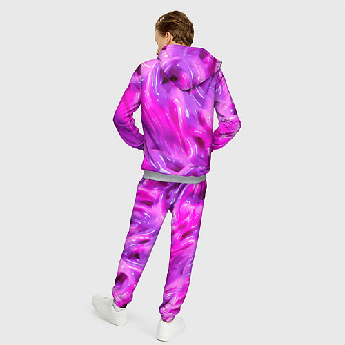 Мужской костюм Розовая слизь / 3D-Меланж – фото 4