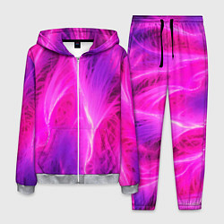 Мужской костюм Pink abstract texture