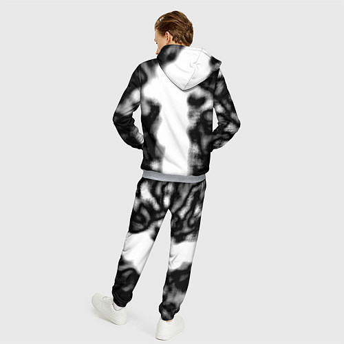 Мужской костюм Скандинавский узор душа / 3D-Меланж – фото 4