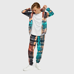 Костюм мужской Поверхность воды на закате макро, цвет: 3D-меланж — фото 2