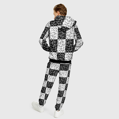 Мужской костюм Smile chaos / 3D-Черный – фото 4