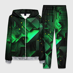 Мужской костюм Визуальные иллюзии в геометрии