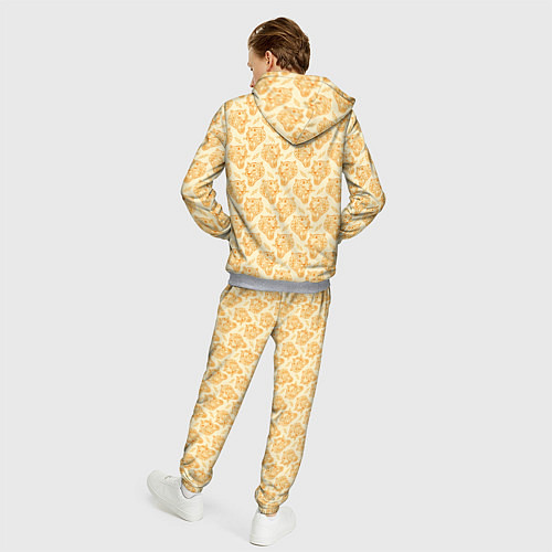 Мужской костюм Рычания тигра / 3D-Меланж – фото 4