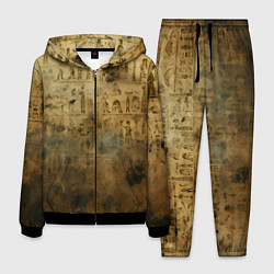 Костюм мужской Древний папирус, цвет: 3D-черный