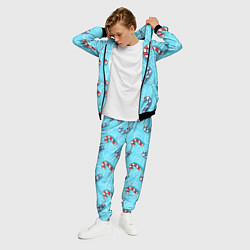 Костюм мужской Новогодний леденец трость, цвет: 3D-черный — фото 2