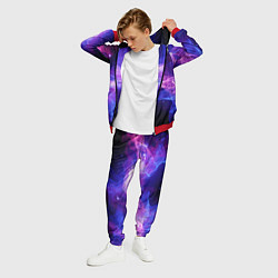 Костюм мужской Фиолетовый туман в движении, цвет: 3D-красный — фото 2