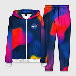 Костюм мужской Nasa gradient sportcolor, цвет: 3D-белый