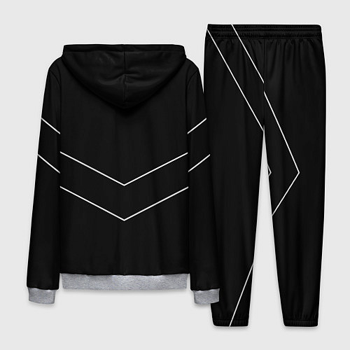 Мужской костюм Олимпийка Андрея из пацанов / 3D-Меланж – фото 2