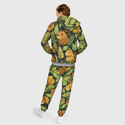 Мужской костюм Капибары - лесной маскировочный камуфляж / 3D-Меланж – фото 4