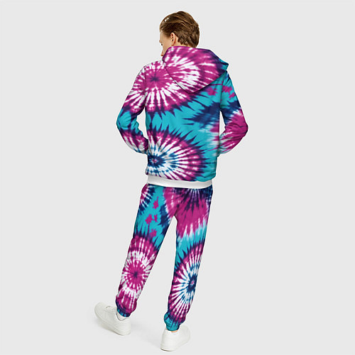 Мужской костюм Тай-дай цвет / 3D-Белый – фото 4