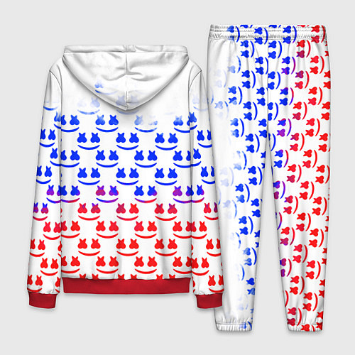 Мужской костюм Marshmello russia color / 3D-Красный – фото 2