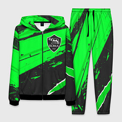 Мужской костюм Roma sport green