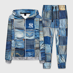 Мужской костюм Patchwork - New York yankees baseball team